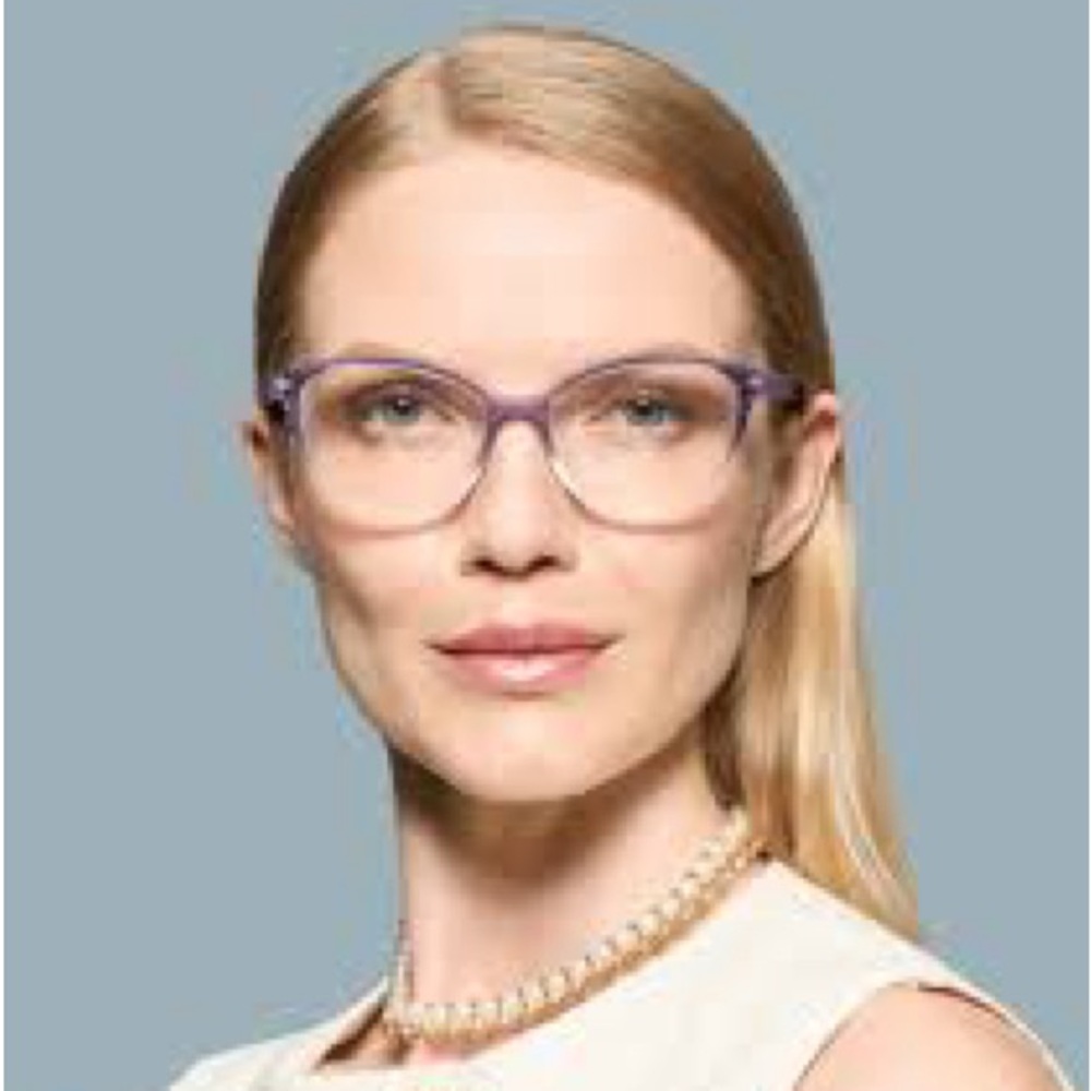Coach Clear Gray Glasses